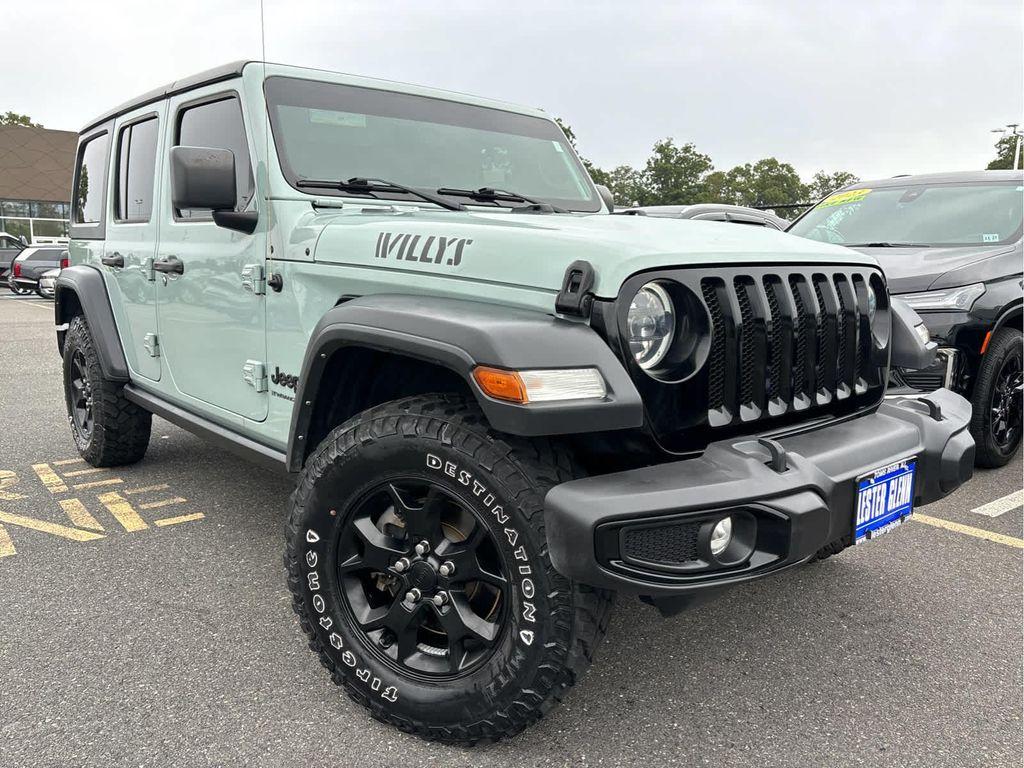 used 2023 Jeep Wrangler car, priced at $33,375