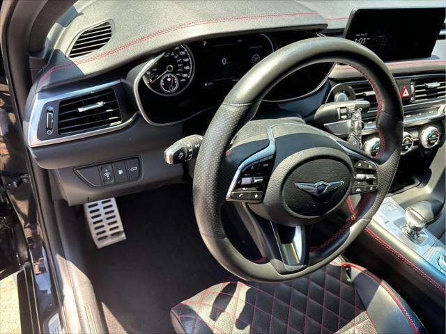 used 2022 Genesis G70 car, priced at $34,887