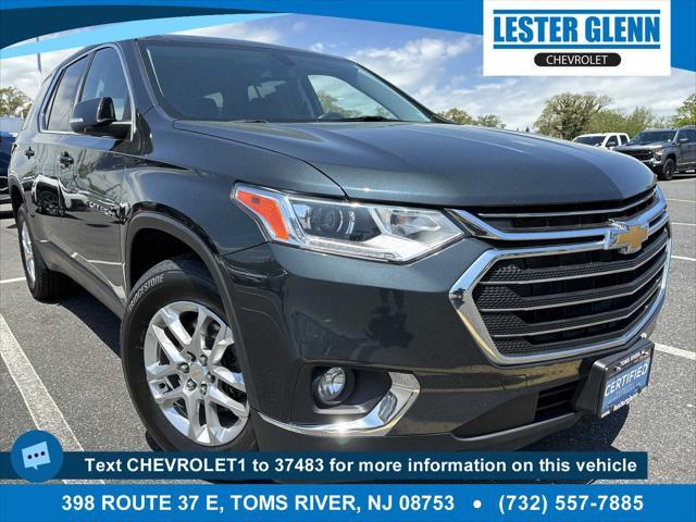 used 2021 Chevrolet Traverse car, priced at $28,467