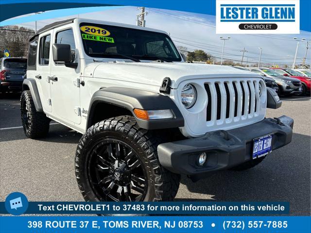 used 2019 Jeep Wrangler Unlimited car, priced at $25,790