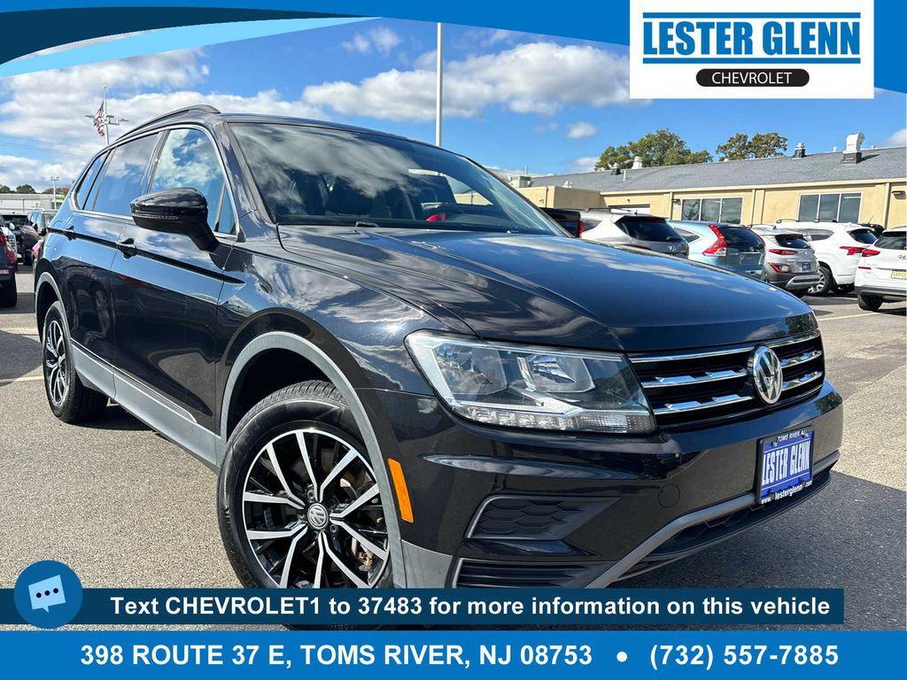 used 2021 Volkswagen Tiguan car, priced at $19,937