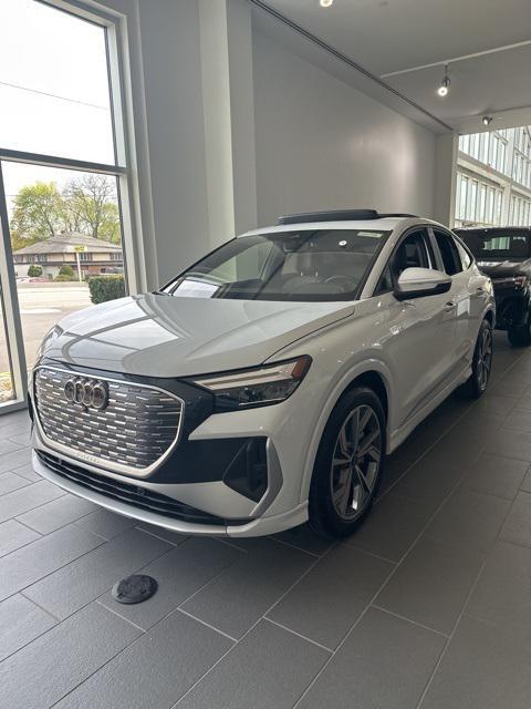 new 2025 Audi Q4 e-tron Sportback car, priced at $66,770