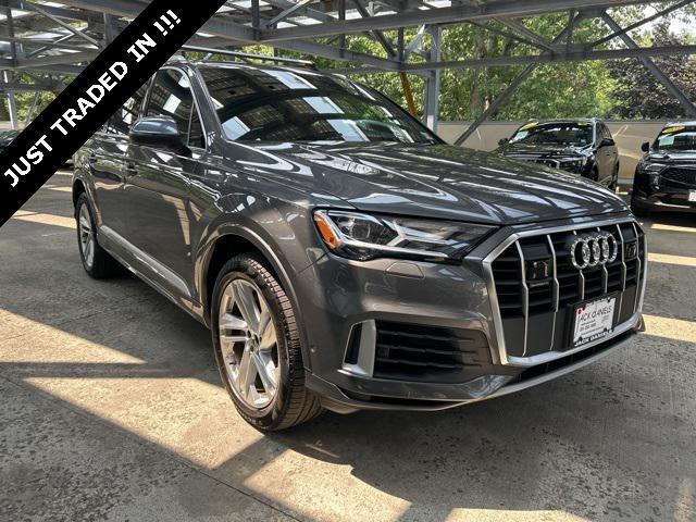 used 2021 Audi Q7 car, priced at $31,499