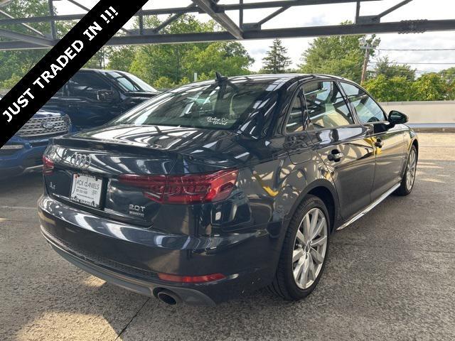 used 2018 Audi A4 car, priced at $17,899