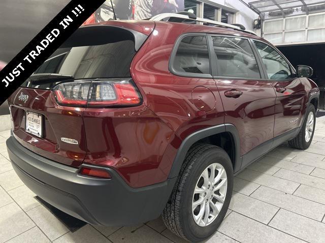 used 2021 Jeep Cherokee car, priced at $19,709