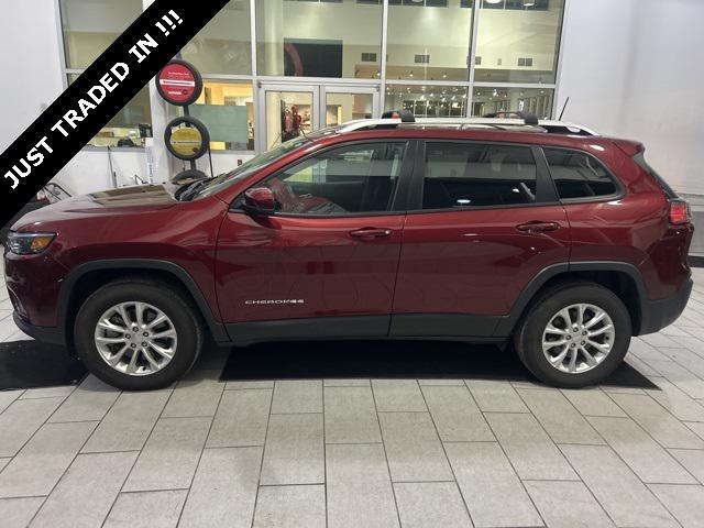 used 2021 Jeep Cherokee car, priced at $19,709