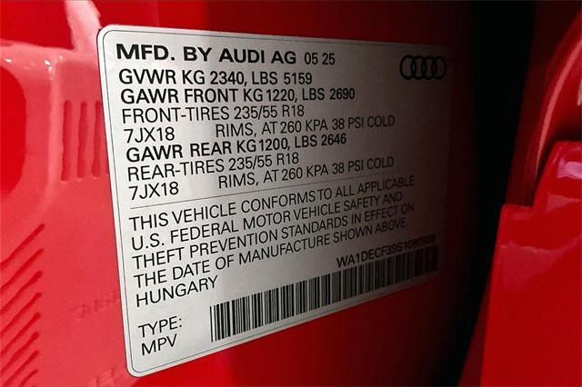 new 2025 Audi Q3 car, priced at $44,190