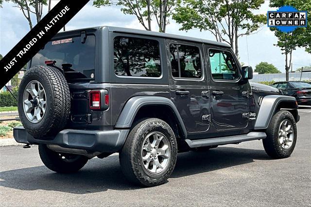 used 2020 Jeep Wrangler Unlimited car, priced at $27,432