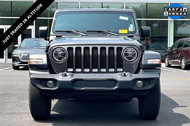 used 2020 Jeep Wrangler Unlimited car, priced at $27,432