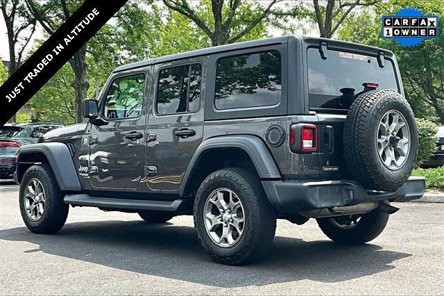 used 2020 Jeep Wrangler Unlimited car, priced at $27,432