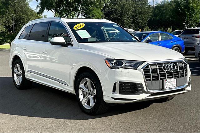 used 2022 Audi Q7 car, priced at $36,499