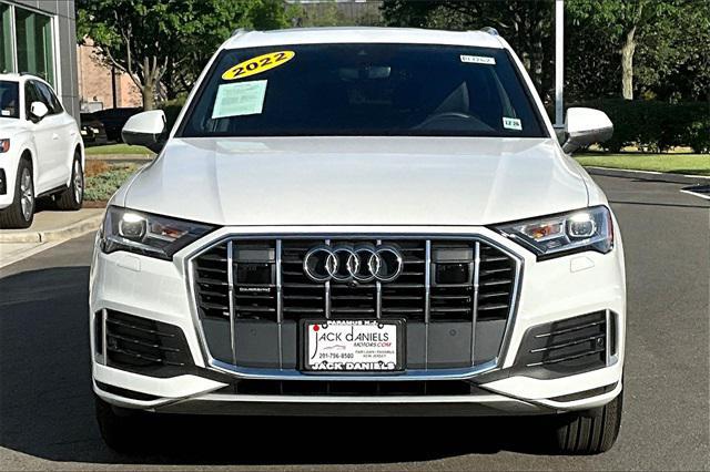 used 2022 Audi Q7 car, priced at $36,499