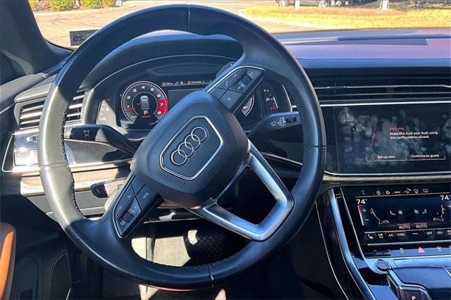 used 2021 Audi Q8 car, priced at $47,822