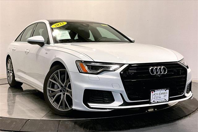 used 2022 Audi A6 car, priced at $38,377