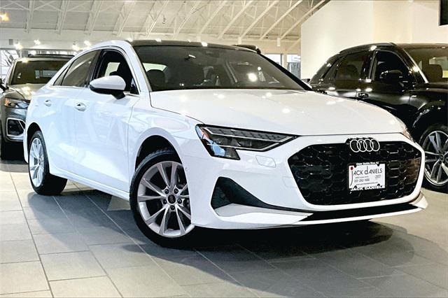 new 2025 Audi A3 car, priced at $41,395