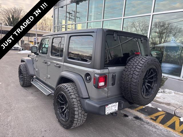 used 2023 Jeep Wrangler car, priced at $31,623