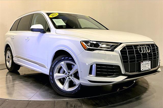 used 2022 Audi Q7 car, priced at $33,499