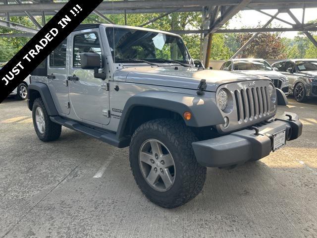 used 2017 Jeep Wrangler Unlimited car, priced at $19,499