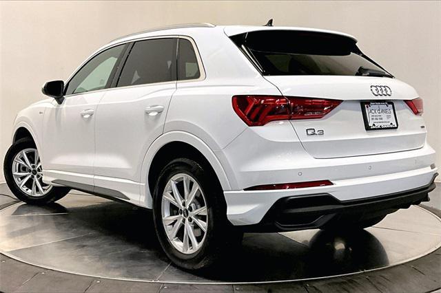 used 2025 Audi Q3 car, priced at $38,499