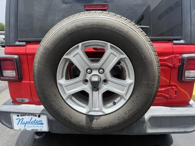 used 2020 Jeep Wrangler Unlimited car, priced at $23,607