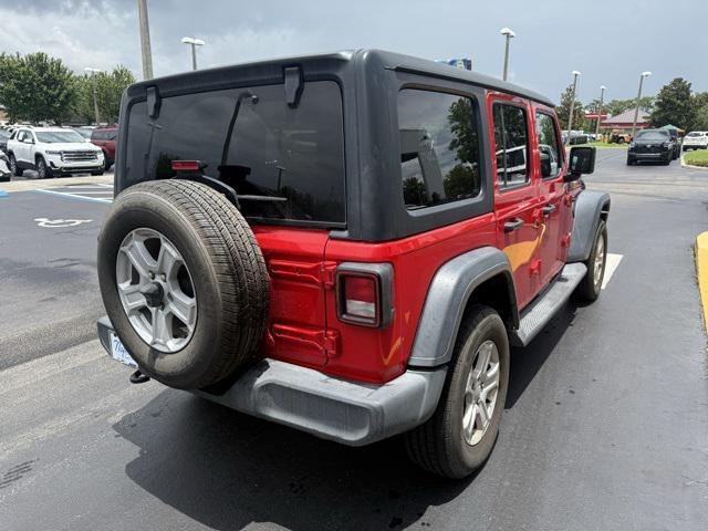 used 2020 Jeep Wrangler Unlimited car, priced at $23,607