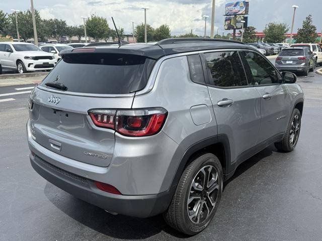 used 2022 Jeep Compass car, priced at $19,495