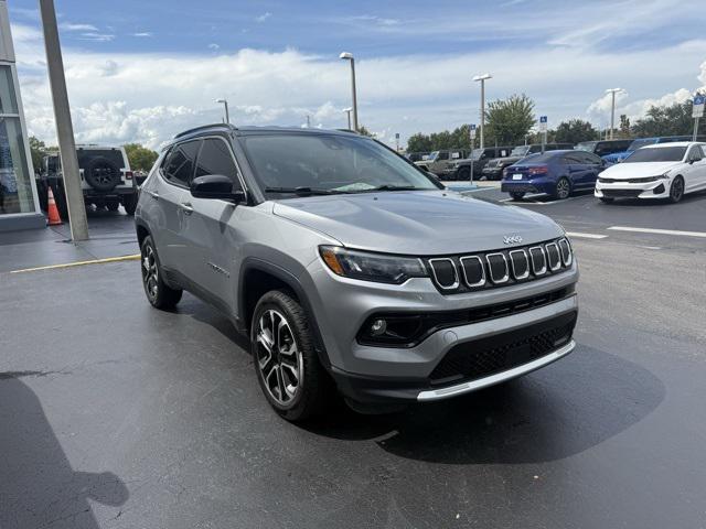 used 2022 Jeep Compass car, priced at $19,495