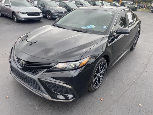 used 2021 Toyota Camry car, priced at $23,500