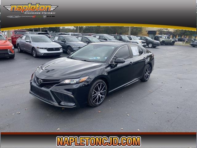 used 2021 Toyota Camry car, priced at $23,500