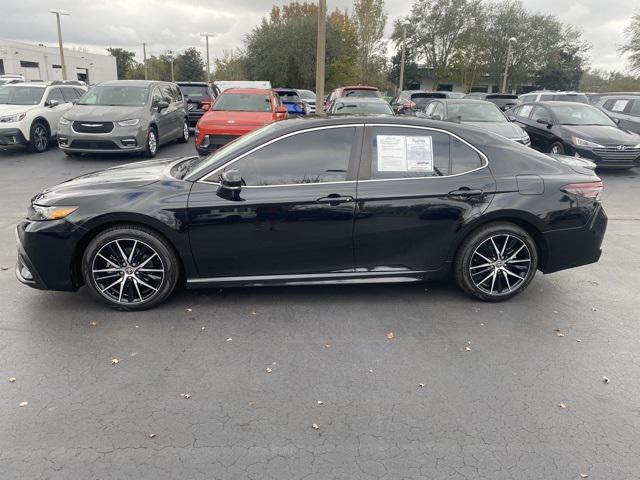 used 2021 Toyota Camry car, priced at $23,500