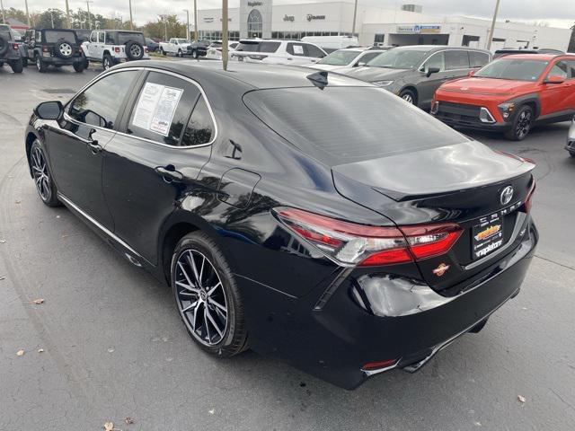 used 2021 Toyota Camry car, priced at $23,500