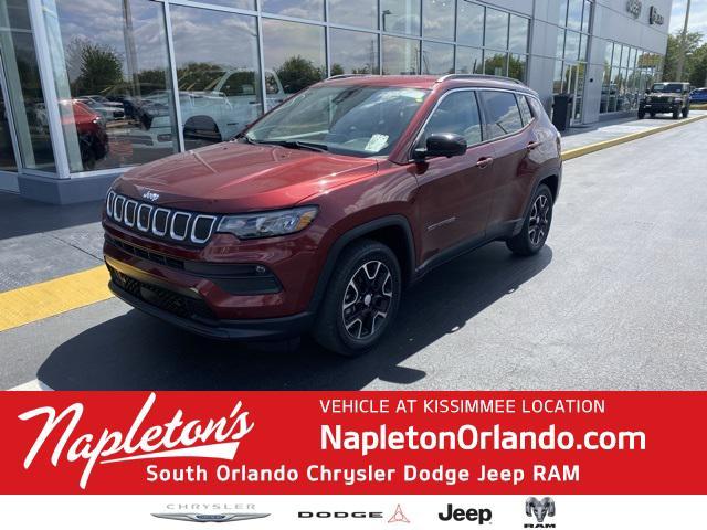 used 2022 Jeep Compass car, priced at $17,952