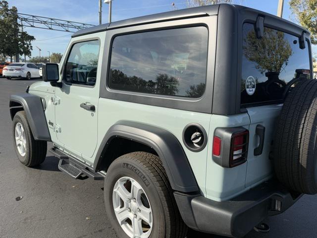 used 2023 Jeep Wrangler car, priced at $30,000