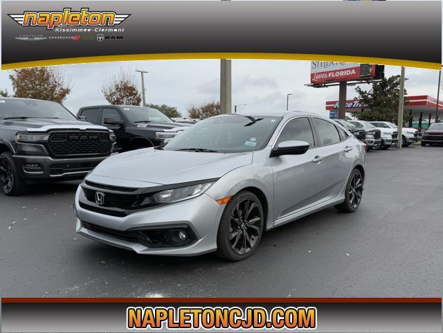 used 2020 Honda Civic car, priced at $18,500