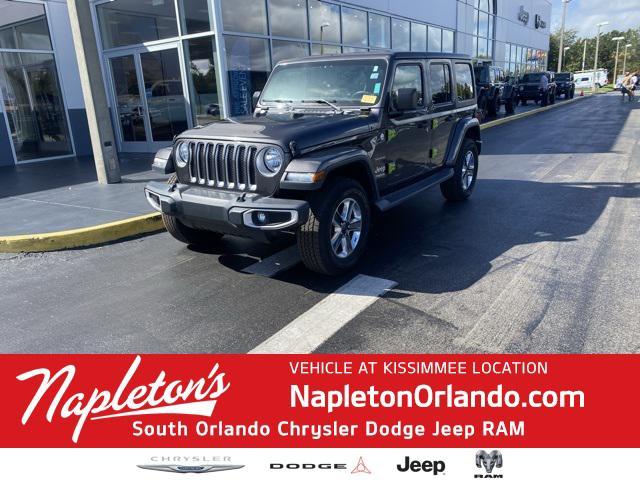 used 2019 Jeep Wrangler Unlimited car, priced at $26,773