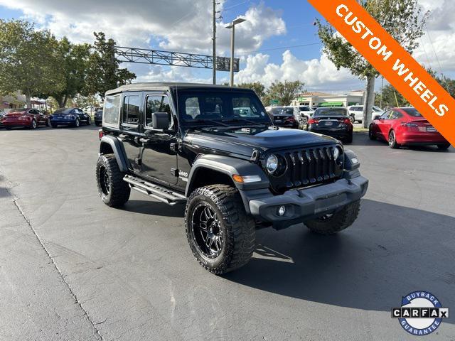 used 2018 Jeep Wrangler Unlimited car, priced at $22,000