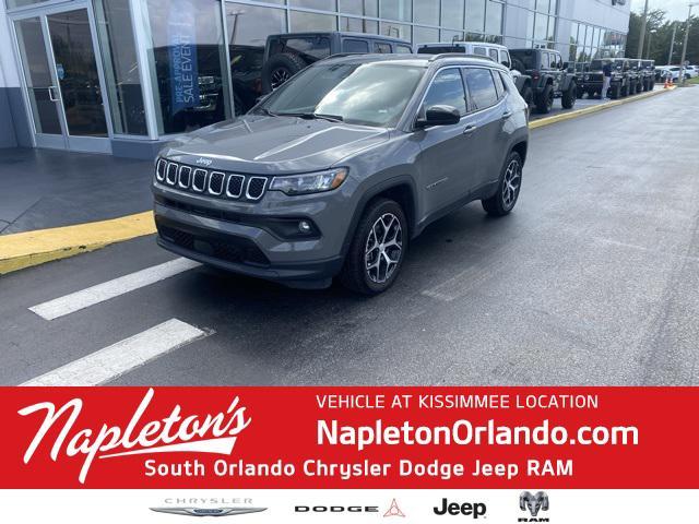 used 2024 Jeep Compass car, priced at $20,393