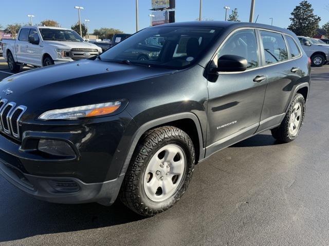 used 2016 Jeep Cherokee car, priced at $11,000