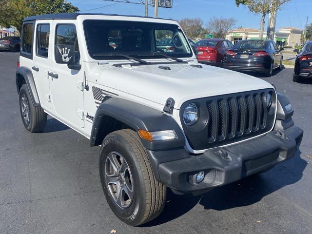 used 2023 Jeep Wrangler car, priced at $34,000