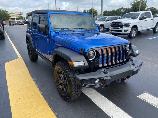 used 2022 Jeep Wrangler Unlimited car, priced at $30,946
