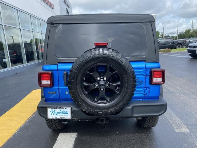 used 2022 Jeep Wrangler Unlimited car, priced at $30,946
