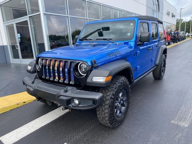 used 2022 Jeep Wrangler Unlimited car, priced at $30,946