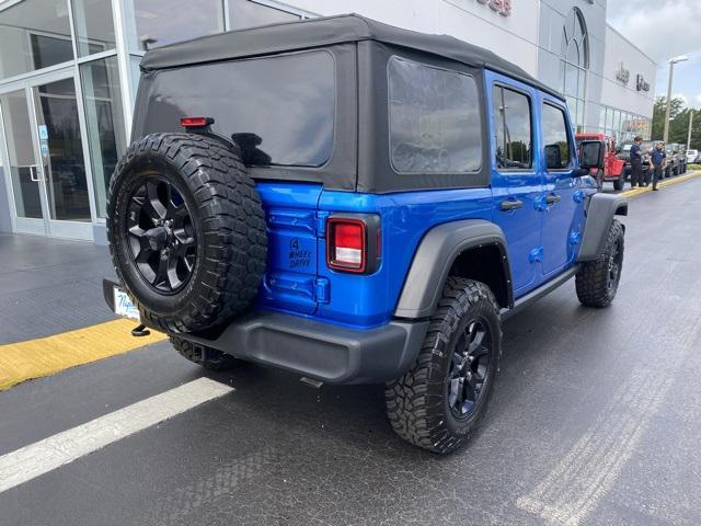 used 2022 Jeep Wrangler Unlimited car, priced at $30,946