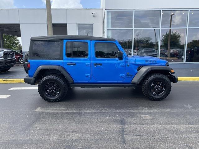 used 2022 Jeep Wrangler Unlimited car, priced at $30,946