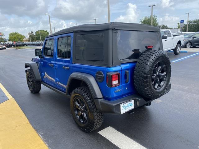 used 2022 Jeep Wrangler Unlimited car, priced at $30,946