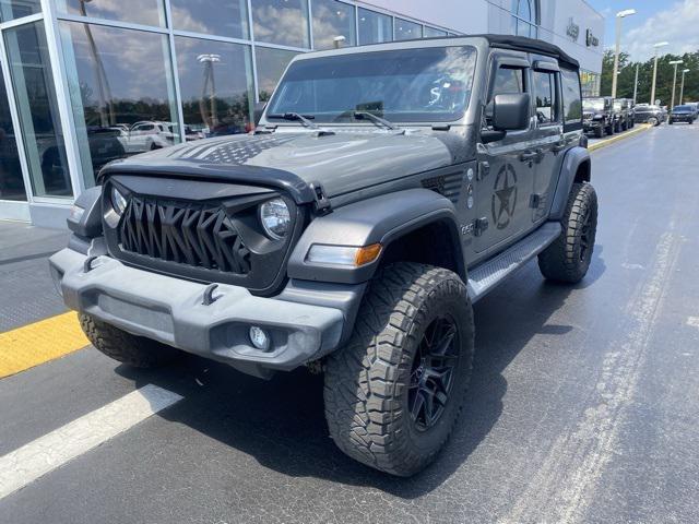 used 2021 Jeep Wrangler Unlimited car, priced at $26,135