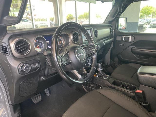 used 2021 Jeep Wrangler Unlimited car, priced at $26,135