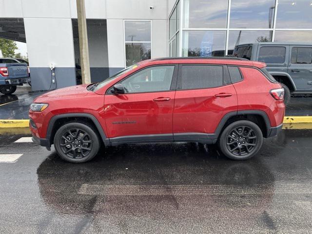 used 2025 Jeep Compass car, priced at $23,935