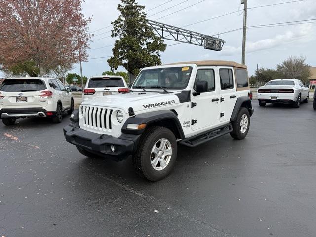 used 2021 Jeep Wrangler Unlimited car, priced at $27,430