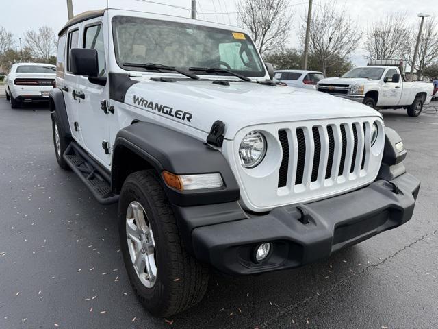 used 2021 Jeep Wrangler Unlimited car, priced at $27,430